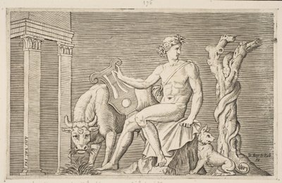 Apollon gardant les troupeaux d