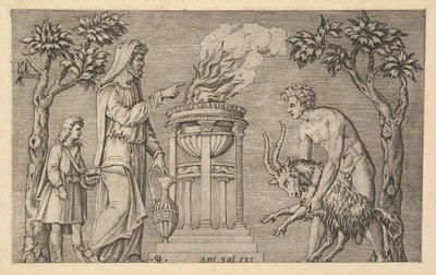Speculum Romanae Magnificentiae : Le Sacrifice d