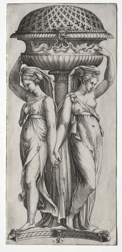 La Cassollette : Femmes soutenant une urne - Marco Dente