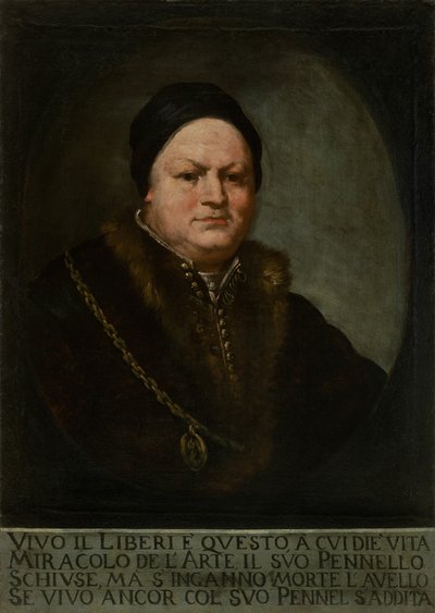 Portrait du peintre Pietro Liberi - Marco Liberi