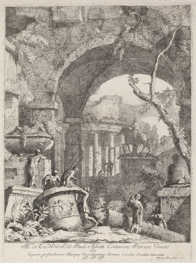 Capriccio : Ruines - Marco Ricci