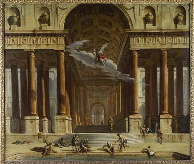 La piscine de Siloé, vers 1711-16 - Marco Ricci