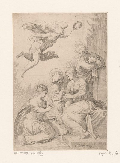 Mariage mystique de sainte Catherine - Marco dell