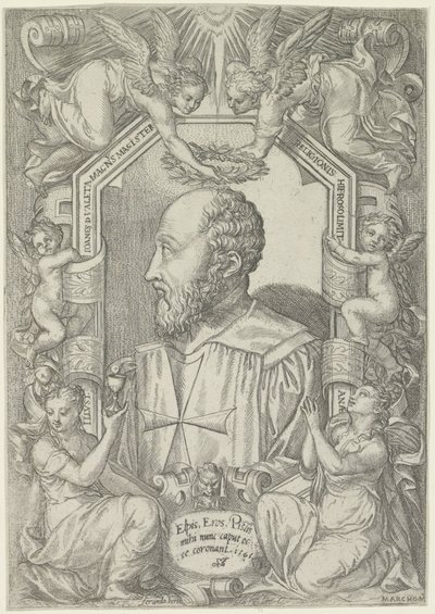 Portrait de Jean Parisot de La Valette, grand maître de l