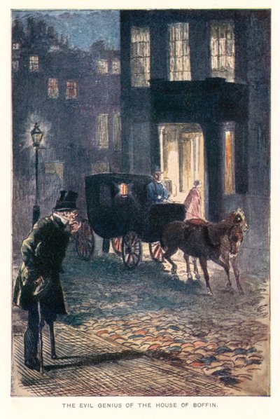 Illustration pour Our Mutual Friend (lithographie couleur) - Marcus (after) Stone