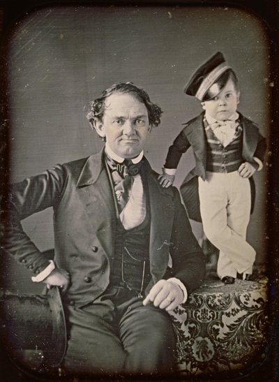 P.T. Barnum et le Général Tom Pouce - Marcus Aurelius Root