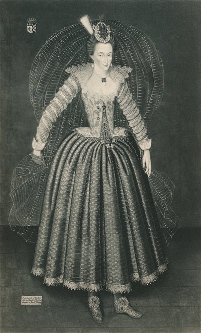 Lucy Harrington, comtesse de Bedford - Marcus Garret Gheeraerts the Younger