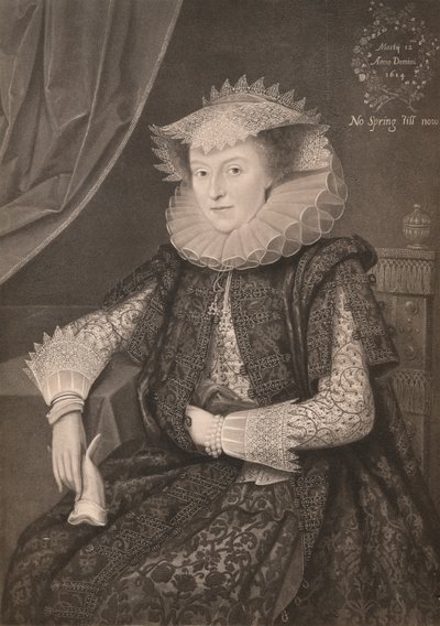 Mary Sidney, Comtesse de Pembroke, 1614 - Marcus Garret Gheeraerts the Younger