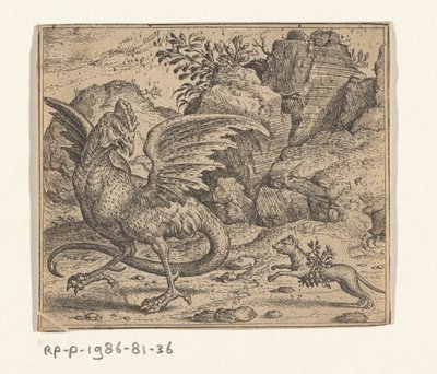 Fable du basilic et de la belette - Marcus Gheeraerts (I)