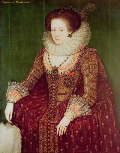Margaret Hay, comtesse de Dunfermline - Marcus Gheeraerts