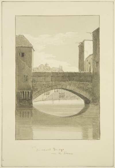 Pont Bridewell sur le Frome, regardant vers le Nord - Marcus H. Homes