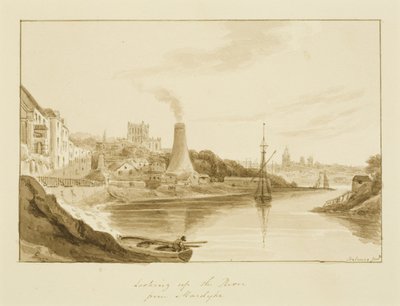 Vue de la rivière depuis Mardyke avec la verrerie de Limekiln Lane - Marcus H. Homes