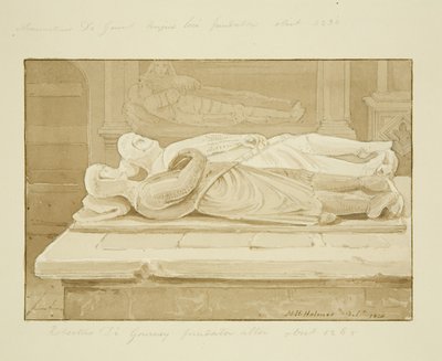 Monument de de Gourney et Gaunt à l