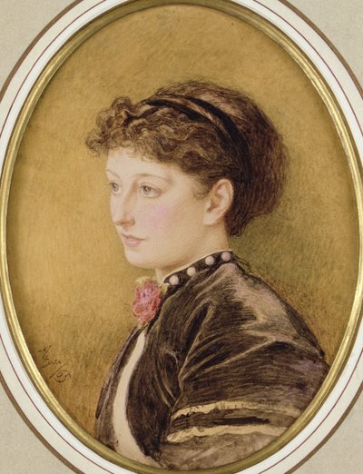 Kate Collins (née Dickens), 1865 - Marcus Stone