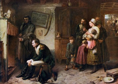 Sur la route de Waterloo à Paris, 1863, 1912 - Marcus Stone
