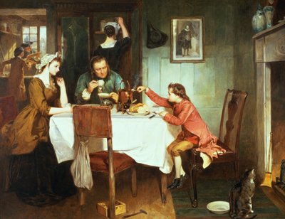 Le jeune James Watt jouant avec la vapeur - Marcus Stone