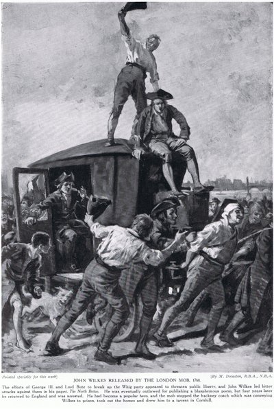 John Wilkes libéré par la mafia londonienne - Margaret (after) Dovaston
