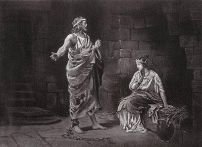 Pélopidas en captivité (lithographie) - Margaret (after) Dovaston