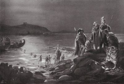 Retour des oligarques à Samos (lithographie) - Margaret (after) Dovaston