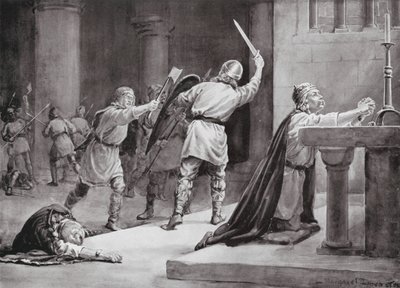 Le meurtre de Knud le Saint - Margaret (after) Dovaston