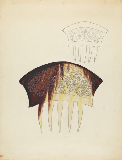 Peigne, c. 1940 - Margaret Concha