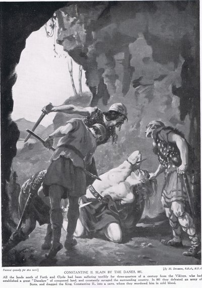 Contantin II tué par les Danois AD881 - Margaret Dovaston