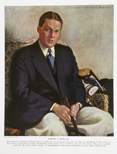 Portrait de Bobby Jones - Margaret Fitzhugh Browne