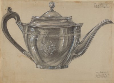 Théière en argent - Margaret Knapp