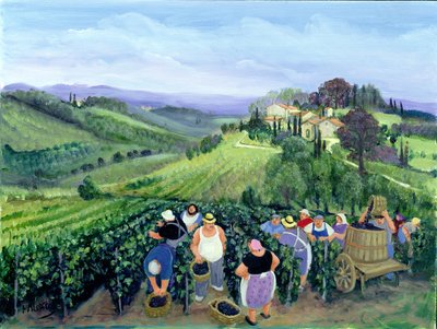 Paysage de Chianti - Margaret Loxton