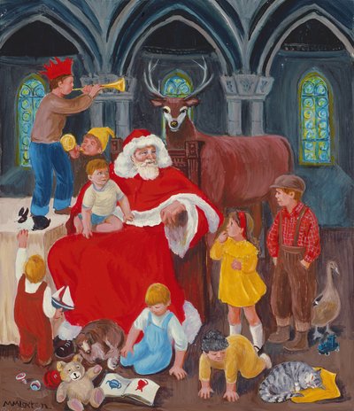 Père Noël la veille de Noël - Margaret Loxton