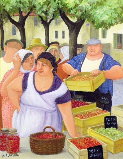 Place du marché - Margaret Loxton