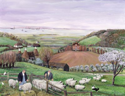 Vue de la Tamise - Margaret Loxton