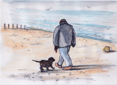 Promener le chien - Margaret Loxton