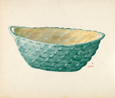 Panier de travail fait main - Margaret Stottlemeyer