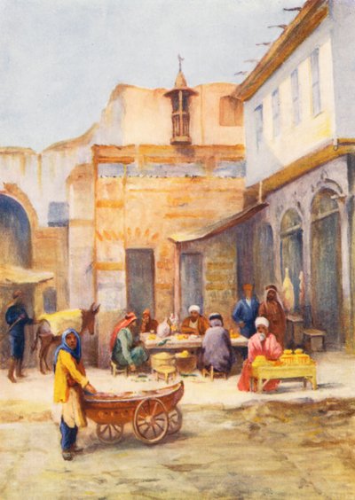 Restaurant en plein air - Margaret Thomas