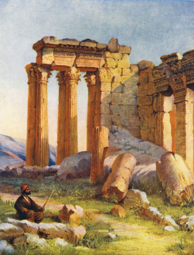Le Petit Temple, Baalbek - Margaret Thomas