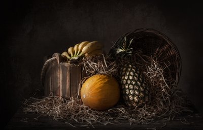 Nature morte tropicale sombre - Margareth Perfoncio