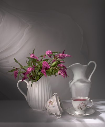 Des fleurs pour un thé raffiné - Margareth Perfoncio