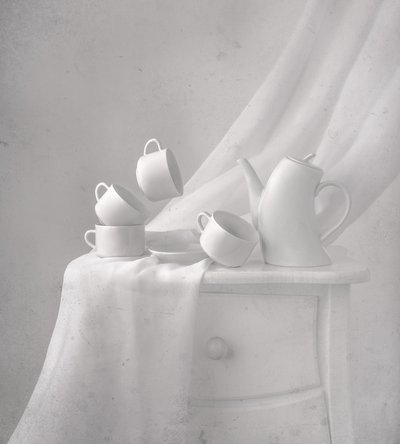 Thé blanc flottant - Margareth Perfoncio