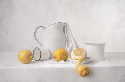 Nature morte aux citrons frais - Margareth Perfoncio