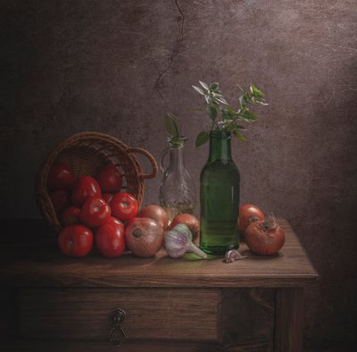Ingrédients pour une cuisine rustique - Margareth Perfoncio