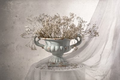 Nature morte florale style shabby chic - Margareth Perfoncio
