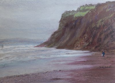 Falaises à Shaldon, S/Devon - Margo Starkey