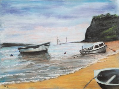 Plage de Shaldon, Devon du Sud, 2022 - Margo Starkey