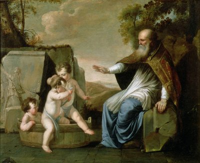 Saint Nicolas ressuscitant trois enfants - Marguerite de La Hyre