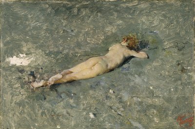 Nu sur la plage de Portici, 1874 - Marià Fortuny