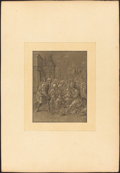 Visite de Sainte Élisabeth à la Sainte Famille - Maria Catharina Prestel after Hans Brosamer