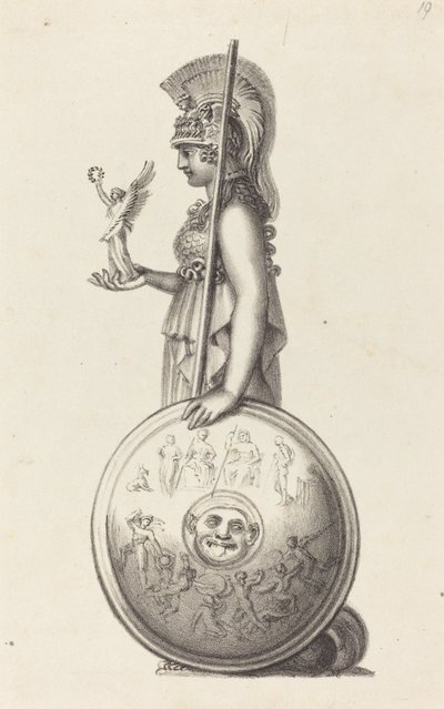 Minerve, par Phidias - Maria Denman after John Flaxman