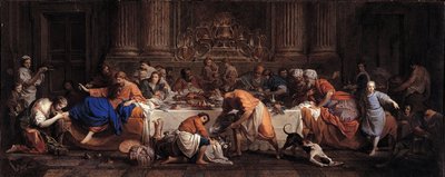 Festin dans la maison de Simon le Pharisien, vers 1748 - Maria Felice Tibaldi Subleyras