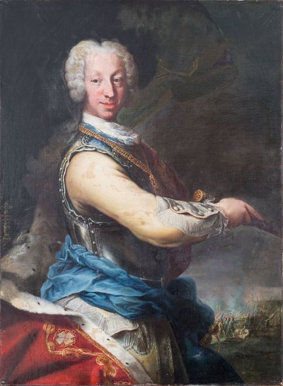 Portrait de Charles Emmanuel III - Maria Giovanna Clementi